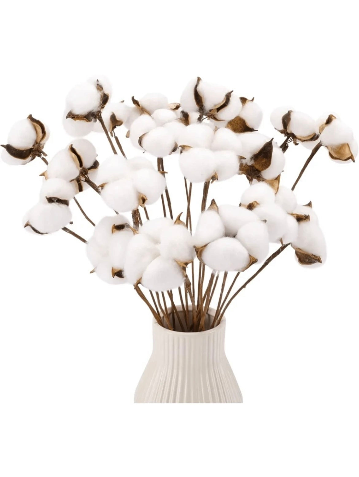 artificial cotton stems
