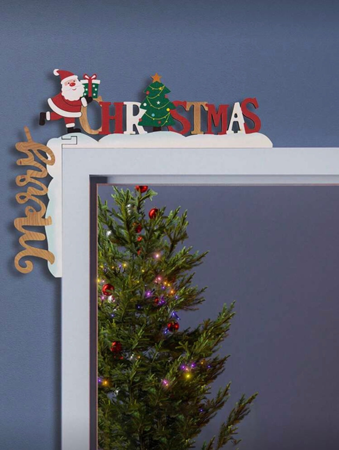 christmas door hanger