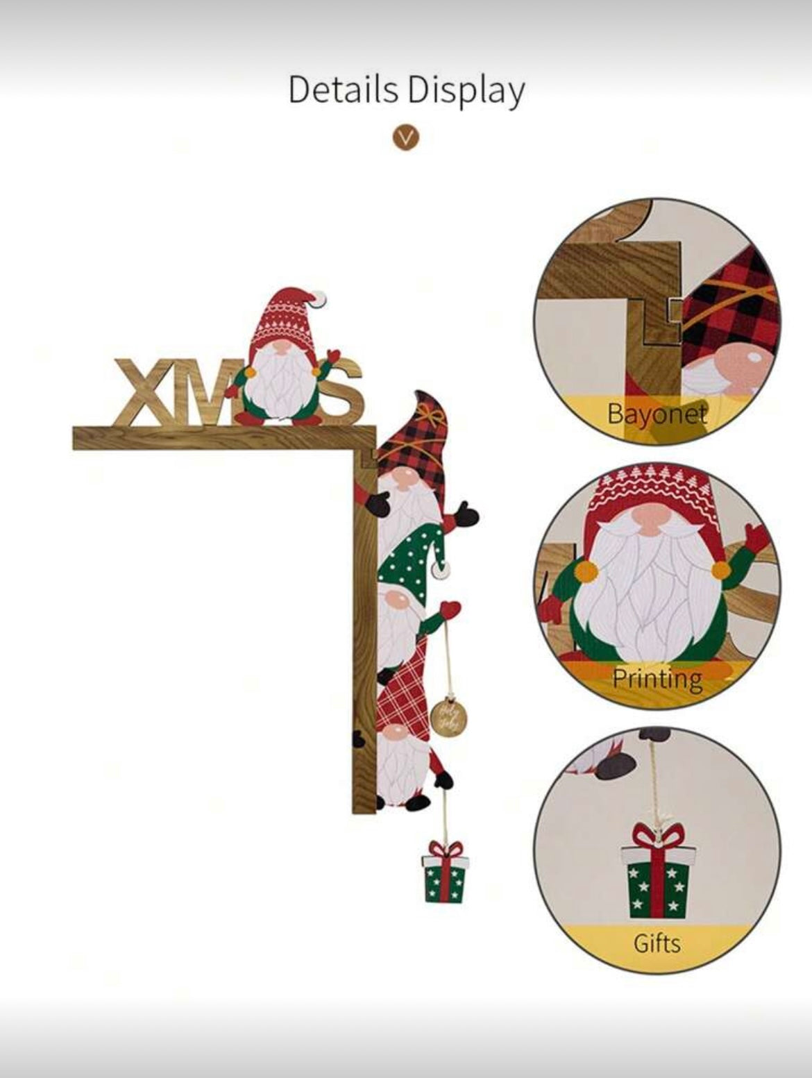 christmas door hanger