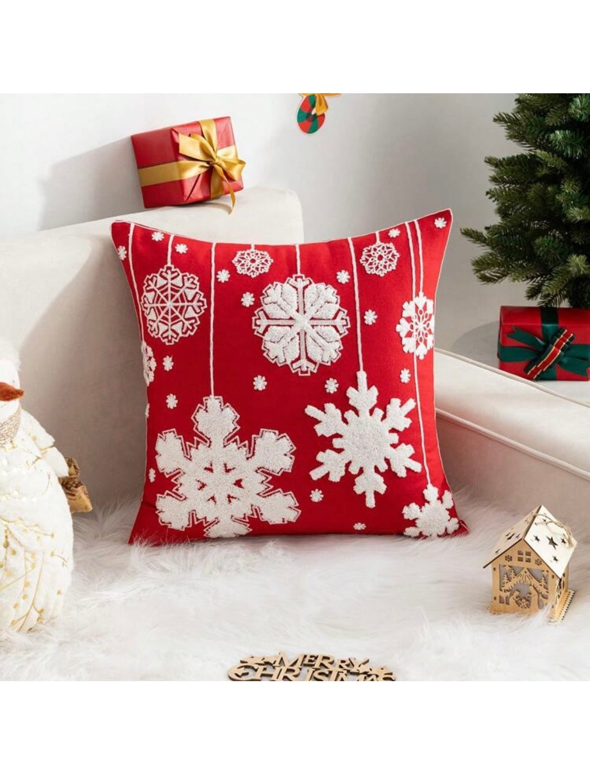 christmas cushion cover