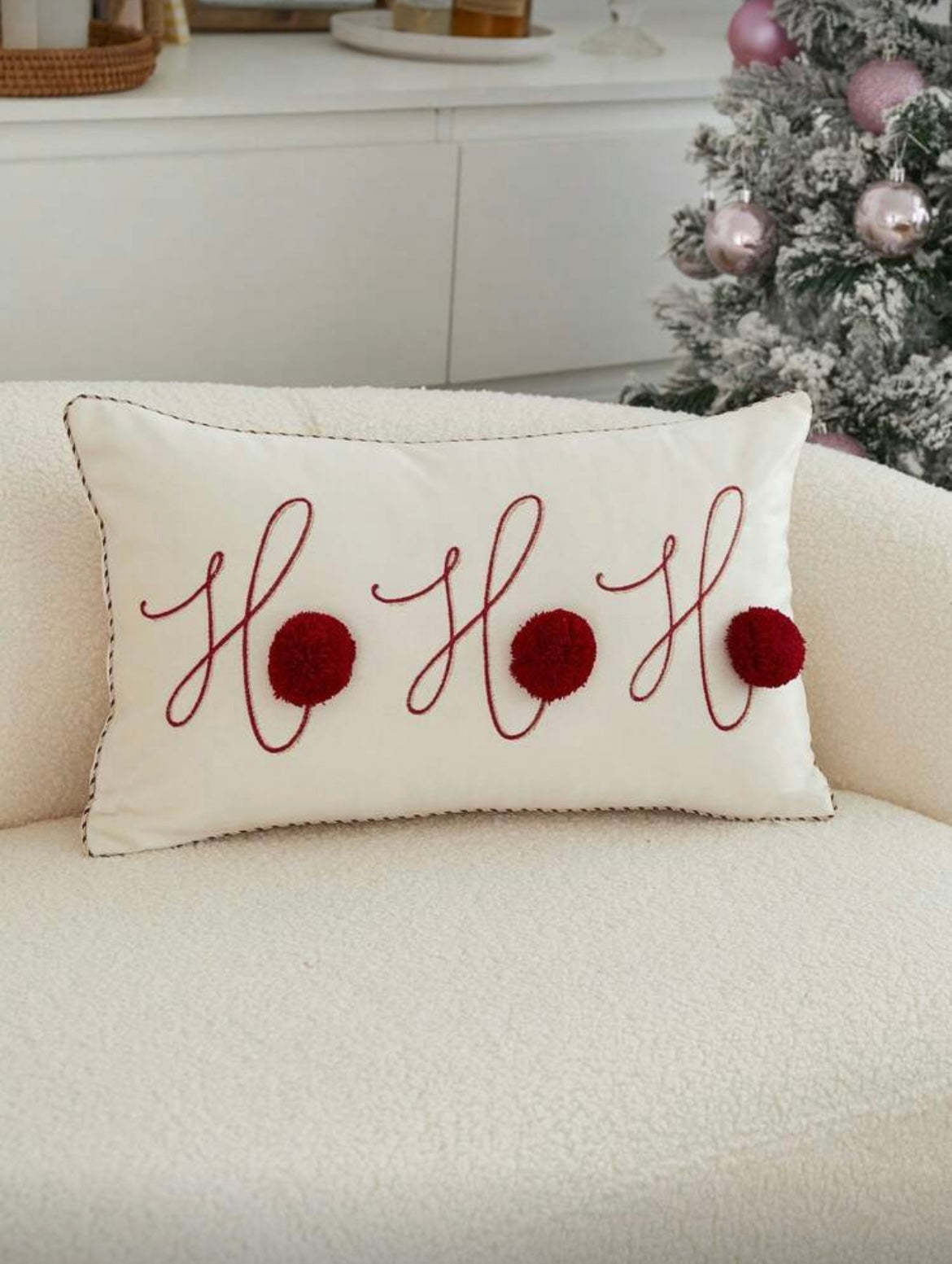 christmas cushion cover 3D