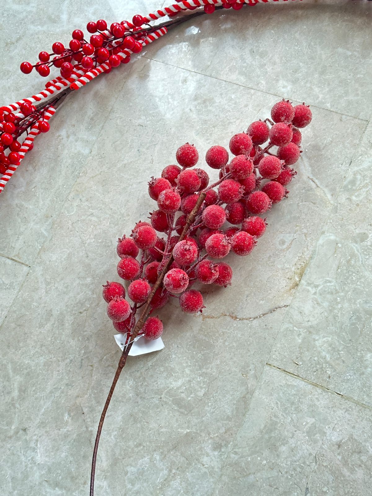 60 PCs Pomegranate branch tree ornament big size